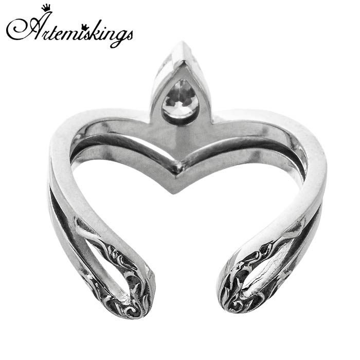 アルテミスキングス ARTEMIS KINGS ティアドロップ V シルバー リング レディース CL EJコラボ AKR0054 AKR0054 アルテミスキングス ARTEMIS KINGS ティアドロップ V シルバー リング レディース CL EJコラボ AKR0054 AKR0054