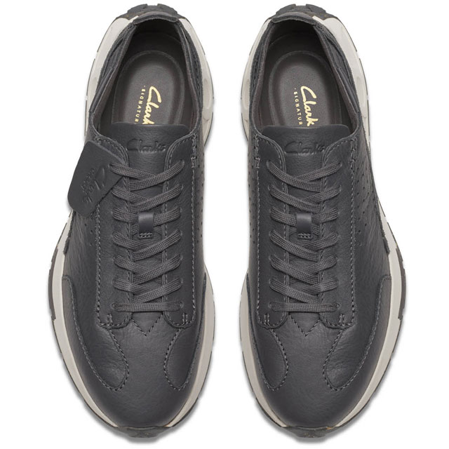 クラークス メンズ ショートブーツ クラフトスピード カジュアルシューズ ローカット レザースニーカー 本革 26176156 ダークグレーレザー 26172926 ホワイトレザー 26181330