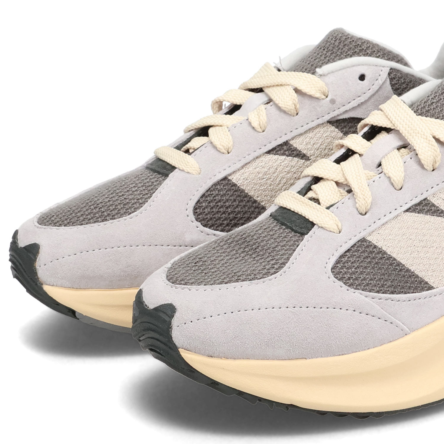 スニーカー メンズ Dワイズ グレー