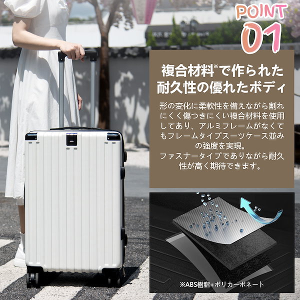 Qoo10] BARGOCH 【2025年新品】 スーツケース キャリ