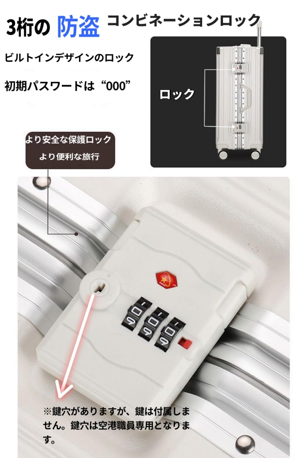 [Yuweijie] スーツケース アルミフレームタイプ キャリーケース 機内持込可 シルバー s/m/l/xlサイズ 3泊4日 55l 多機能 バッグかけフック付き キャリーバッグ カップホルダー付