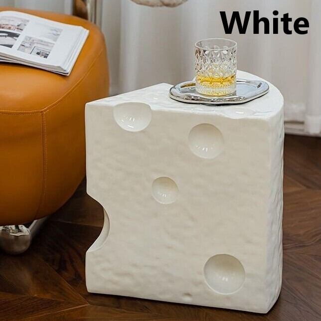 サイドテーブル ユニーク チーズ ケーキ 型 おしゃれ かわいい インテリア コンパクト ナイトテーブル コーヒーテーブル イエロー ピンク 白 サイドテーブル ユニーク チーズ ケーキ 型 おしゃれ かわいい インテリア コンパクト ナイトテーブル コーヒーテーブル イエロー ピンク 白