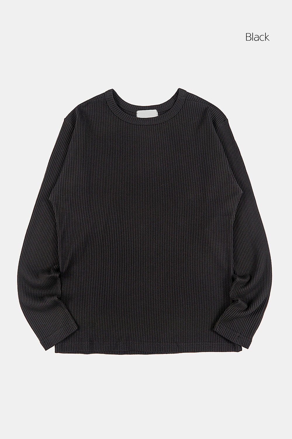 Waffle Slab Round Neck Long Sleeves 3色 新商品 韓国人気 肝節期 日常服 デイリー カップルアイテム ストリートファッション 贈り物 学生 大学生 Waffle Slab Round Neck Long Sleeves 3色 新商品 韓国人気 肝節期 日常服 デイリー カップルアイテム ストリートファッション 贈り物 学生 大学生