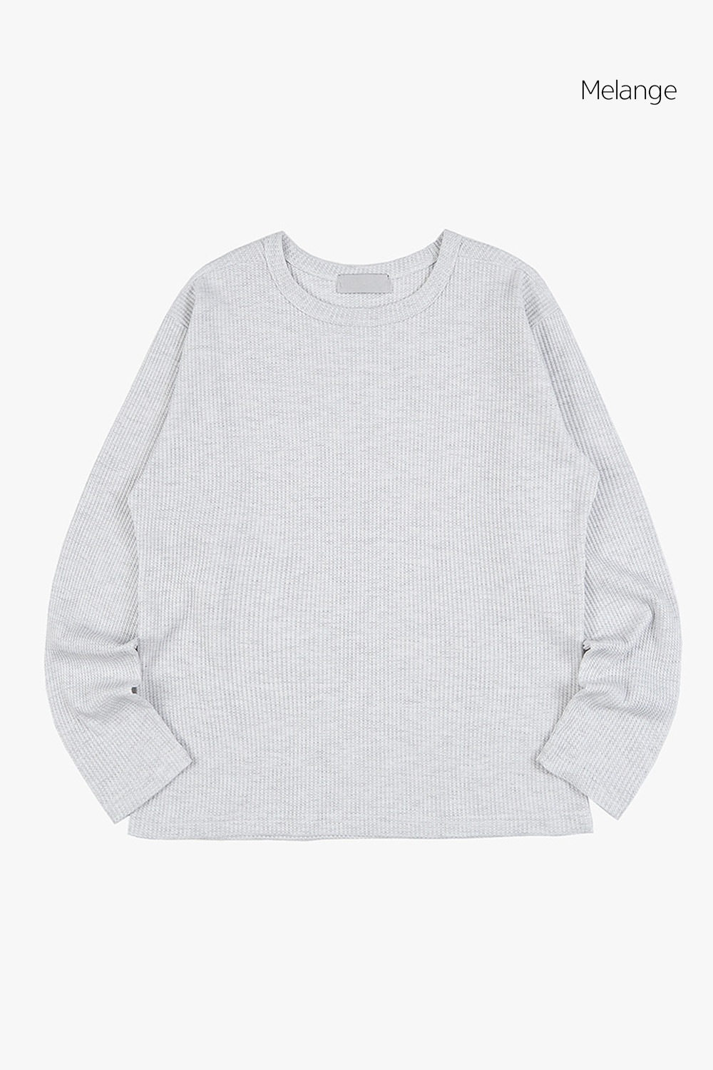 Waffle Slab Round Neck Long Sleeves 3色 新商品 韓国人気 肝節期 日常服 デイリー カップルアイテム ストリートファッション 贈り物 学生 大学生 Waffle Slab Round Neck Long Sleeves 3色 新商品 韓国人気 肝節期 日常服 デイリー カップルアイテム ストリートファッション 贈り物 学生 大学生