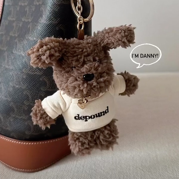 【depound】★韓国大人気★ Danny & Benny keyring (2colors) 韓国 おしゃれ【depound】benny danny keyring 全2色 (depound