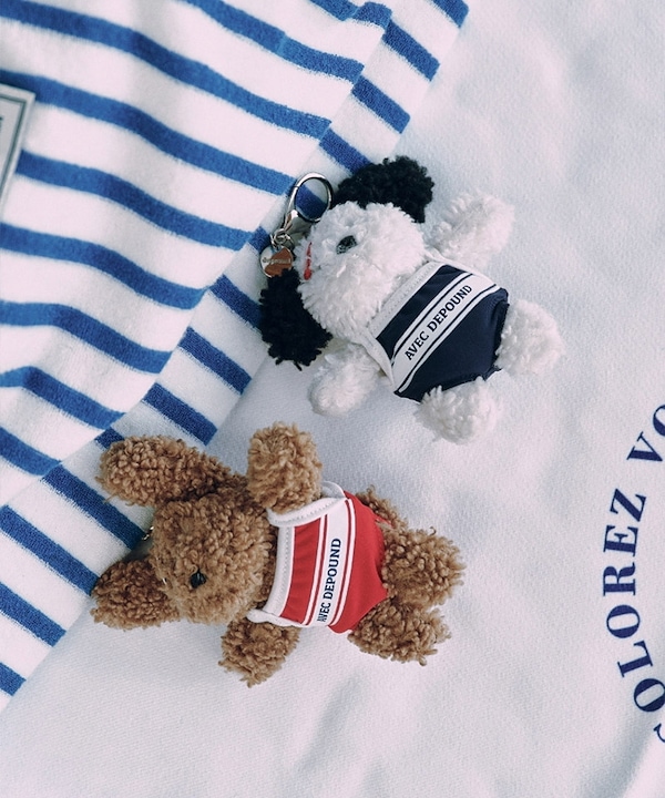 【depound】★韓国大人気★ Danny & Benny keyring (2colors) 韓国 おしゃれ【depound】benny danny keyring 全2色 (depound
