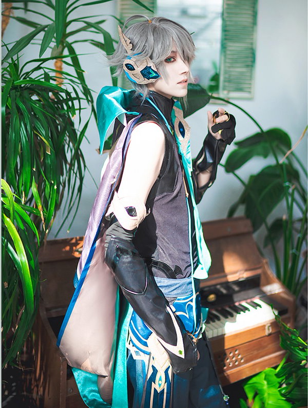 Qoo10] 原神 げんしん アルハイゼン コスプレ