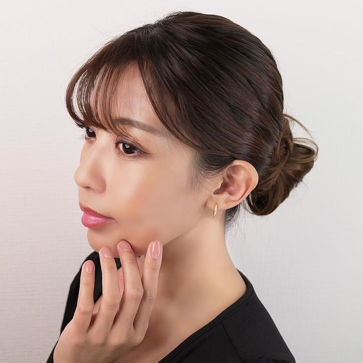 ピアス レディース フープピアス リング 金属アレルギー対応 リングピアス モアサナイト 人気 女性 誕生日プレゼント 記念日(プラチナ) ピアス レディース フープピアス リング 金属アレルギー対応 リングピアス モアサナイト 人気 女性 誕生日プレゼント 記念日(プラチナ)