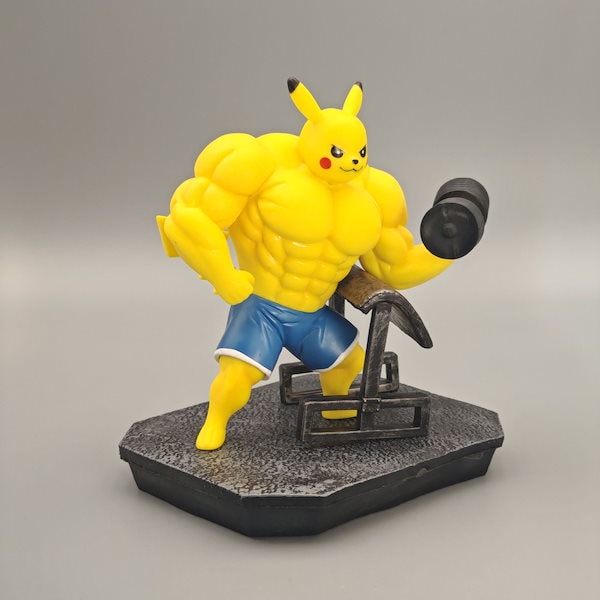 ポケモン - マッチョ マッスル 筋トレ ジム ダンベル フィギュア ポケモン　4点セット！ マッチョ マッスル 筋トレ ジム ダンベル フィギュア ポケモン 4