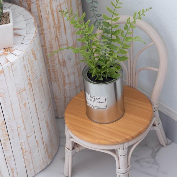 花瓶台 フラワースタンド プランター台 インテリア 装飾 土台 置き場 チェアー型 椅子型 おしゃれ 北欧 かわいい インテリア オブジェ ナチュラル カントリー