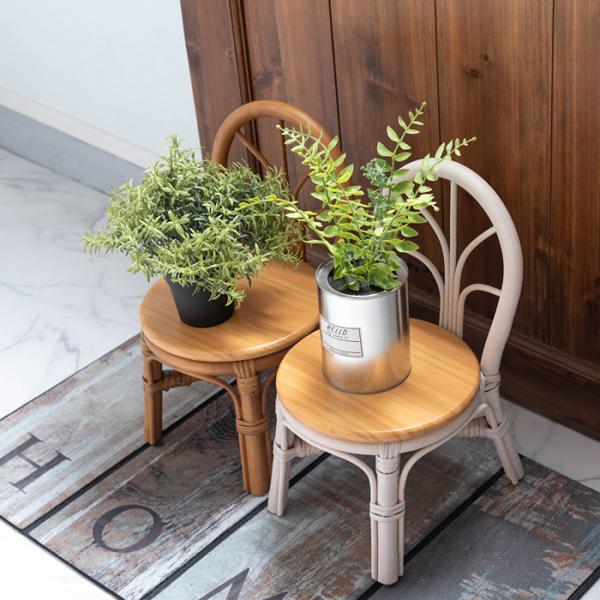 花瓶台 フラワースタンド プランター台 インテリア 装飾 土台 置き場 チェアー型 椅子型 おしゃれ 北欧 かわいい インテリア オブジェ ナチュラル カントリー