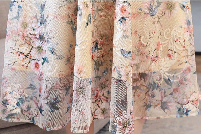 ワンピース レディース ロング ロング丈 袖あり 7分袖 七分袖 襟なし セミフレア スリム タイト