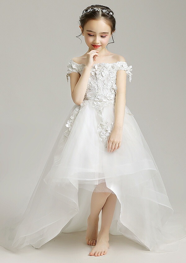 【期間特典】ピアノ発表会 ドレス 中学生 ワンピース ジュニアドレス 七五三 子供 ドレス 白 ホワイト フラワーガール リングガール ロング 150 160 オフショルダー フィッシュテール 結婚式 【期間特典】ピアノ発表会 ドレス 中学生 ワンピース ジュニアドレス 七五三 子供 ドレス 白 ホワイト フラワーガール リングガール ロング 150 160 オフショルダー フィッシュテール 結婚式