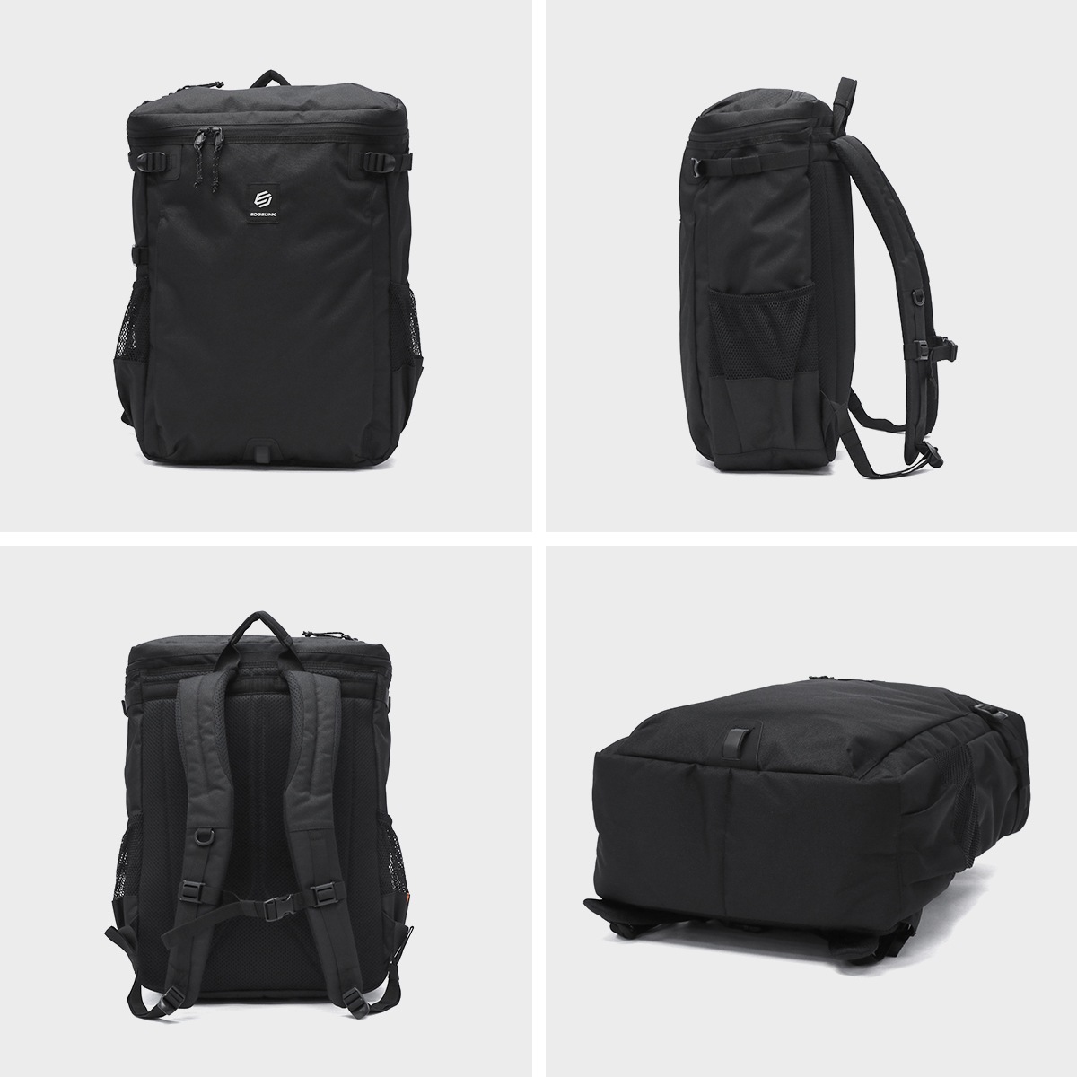 リュック メンズ レディース 大容量 通学 軽量 中学生 高校生 スクエア 撥水 B4 31L PARKWISE Boxpack 60282