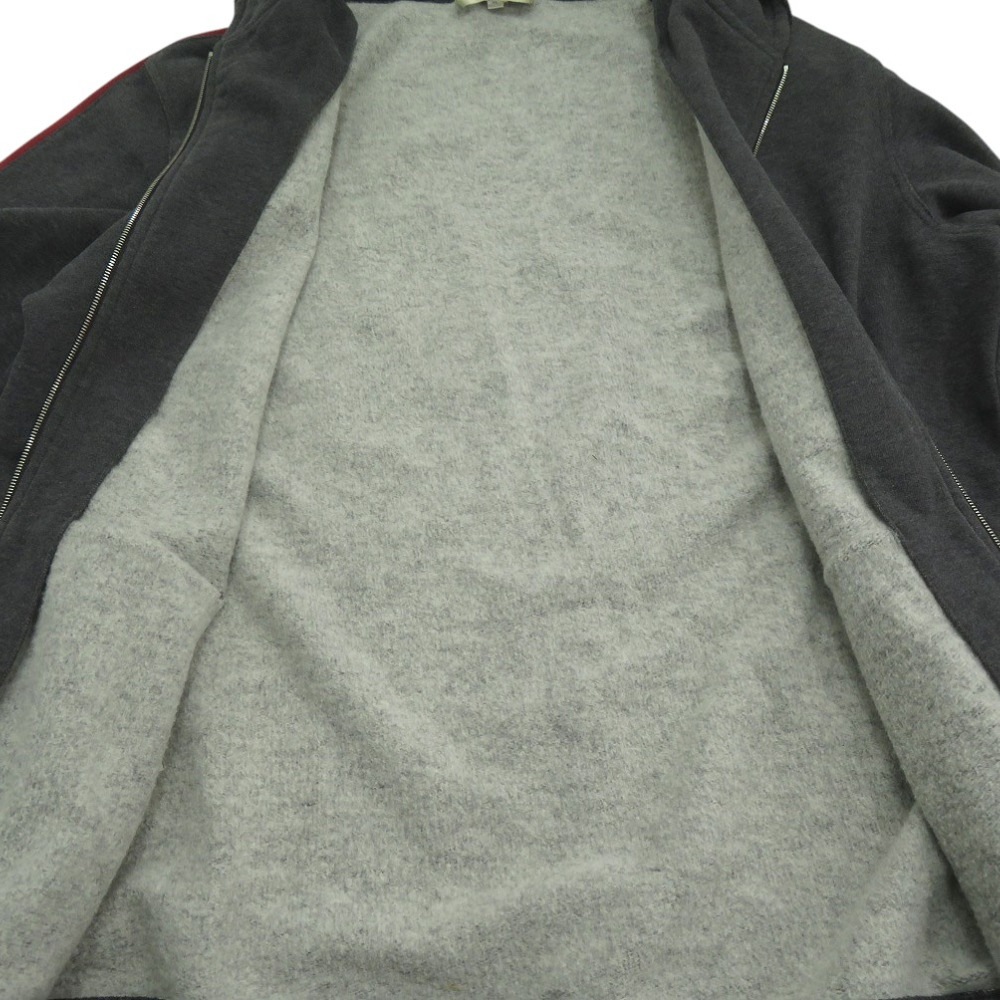 美品 ジップ フード スウェット 647610JA82XL パーカー コットン/コットン グレー 1133【中古】 メンズ