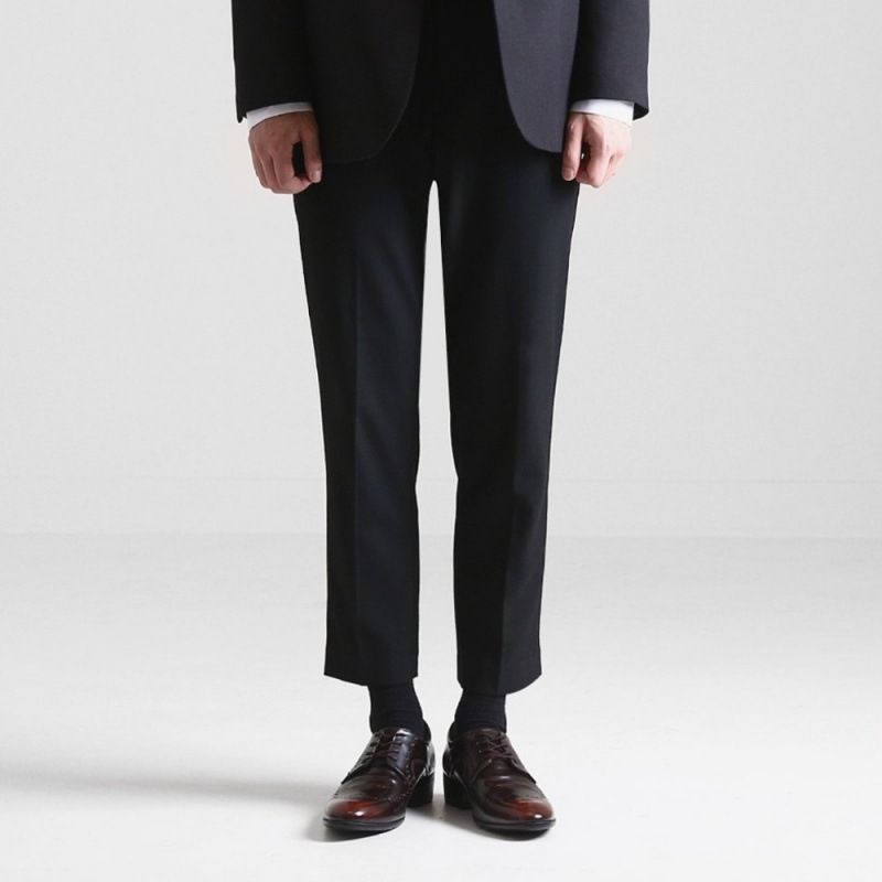 【JFGMALL】4ホールウィングチップスーツシューズロンドンブログブラックブラウン