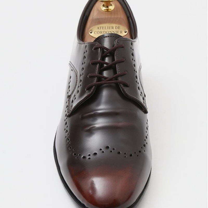 【JFGMALL】4ホールウィングチップスーツシューズロンドンブログブラックブラウン