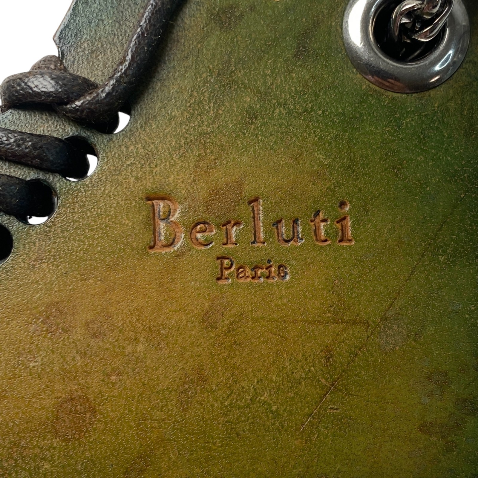 ベルルッティ Berluti バッグチャーム キーホルダー シューズモチーフ. BERLUTI - ベルルッティ Berluti シューデザイン バッグチャーム 靴
