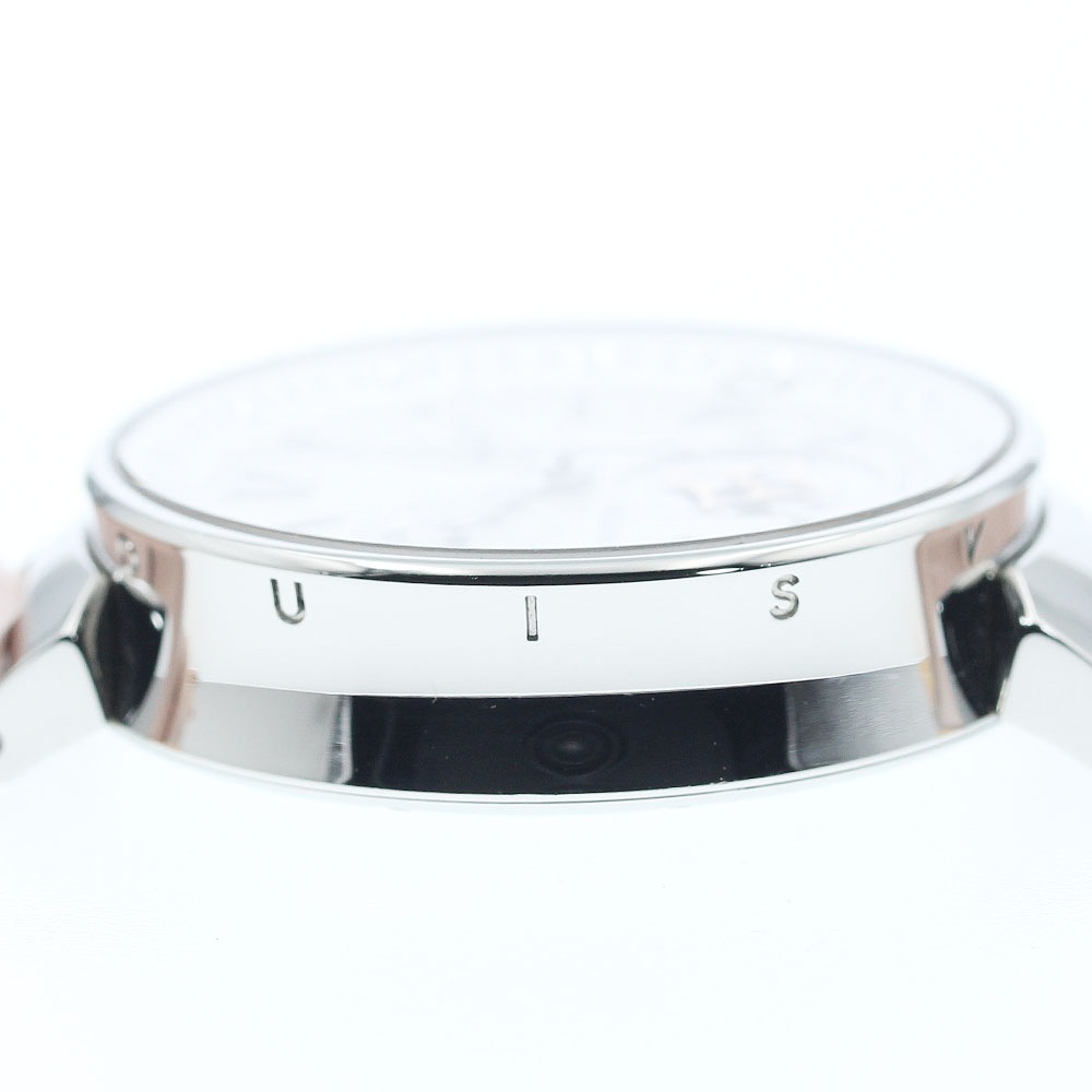 ルイ・ヴィトン LOUIS VUITTON Q8G00 タンブール ムーンスター デイト クロノグラフ クォーツ レディース 良品 箱・保証書付き_880797【中古】 ルイ・ヴィトン LOUIS VUITTON Q8G00 タンブール ムーンスター デイト クロノグラフ クォーツ レディース 良品 箱・保証書付き_880797【中古】