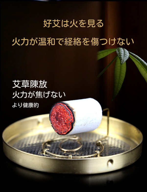 Qoo10] 陳年黄金艾条艾柱1.8*2.7cm 54