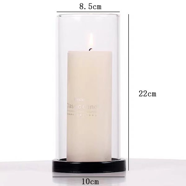 Qoo10] 新品入荷キャンドルホルダーガラス 蝋燭立