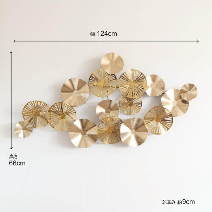 ウォールアート 壁飾り ゴールド 2206TSF008 ウォールアート 壁飾り ゴールド 2206TSF008