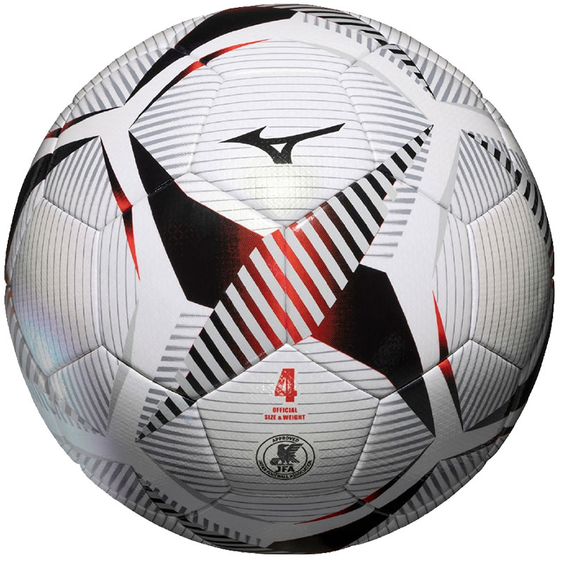 Jリーグ　mizuno サッカーボール　希少 Qoo10] ミズノ サッカーボール (4号球/JFA検定球)