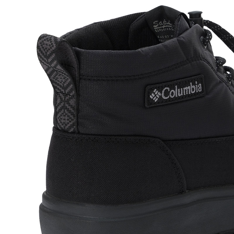 コロンビア 防水ブーツ COLUMBIA チャッカブーツ メンズ アウトドア ブランド 大きいサイズ おしゃれ ウォータープルーフ オムニヒート 黒