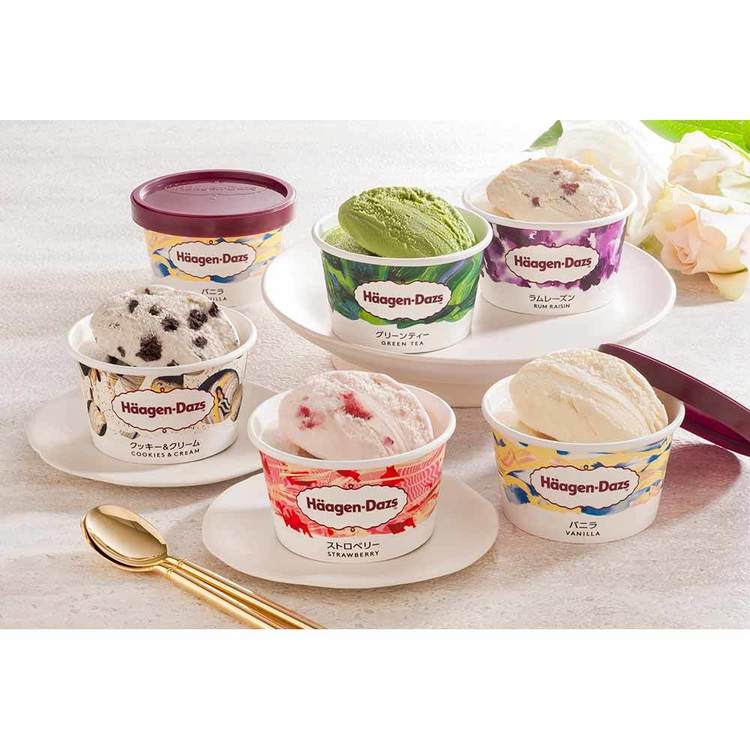 【人気商品】Haagen-Dazs アソートバラエティ（ラバーズアソート×3＆クラシックアソート×2） AH-LCC ハーゲンダッツ (代引不可)(TD)