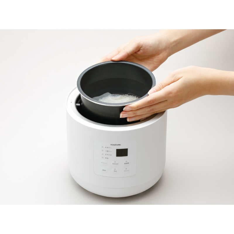コイズミ　KOIZUMI　おかゆメーカー ホワイト　KSC-0800-W
