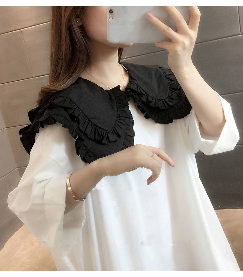 ワンピース チュニック 白シャツ 白トップス Tシャツワンピース ミニ ミニ丈 ショート丈 袖あり 7分袖 七分袖 ドロップショルダー ラウンドネック 襟付き ビッグ襟 ビッグカラー ワイド ワンピース チュニック 白シャツ 白トップス Tシャツワンピース ミニ ミニ丈 ショート丈 袖あり 7分袖 七分袖 ドロップショルダー ラウンドネック 襟付き ビッグ襟 ビッグカラー ワイド