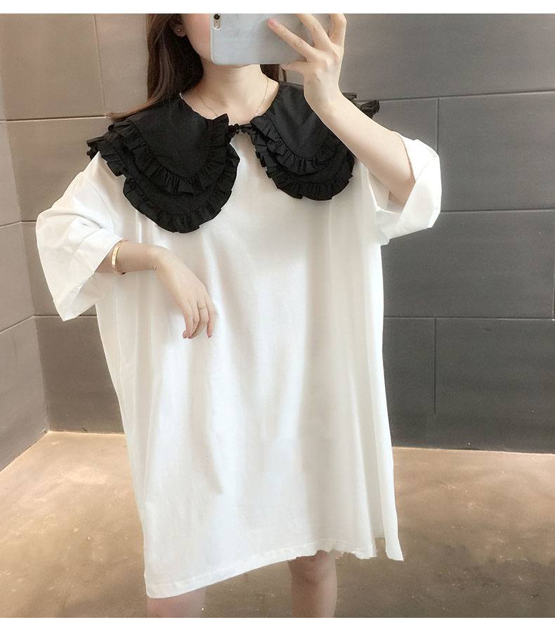 ワンピース チュニック 白シャツ 白トップス Tシャツワンピース ミニ ミニ丈 ショート丈 袖あり 7分袖 七分袖 ドロップショルダー ラウンドネック 襟付き ビッグ襟 ビッグカラー ワイド ワンピース チュニック 白シャツ 白トップス Tシャツワンピース ミニ ミニ丈 ショート丈 袖あり 7分袖 七分袖 ドロップショルダー ラウンドネック 襟付き ビッグ襟 ビッグカラー ワイド