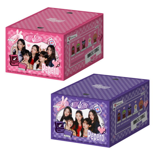 NewJeans × ペペロ 限定ブロマイド　5枚 NewJeans×ペペロ 3個 チョコ お菓子 K-POP アイドル 広告｜Yahoo
