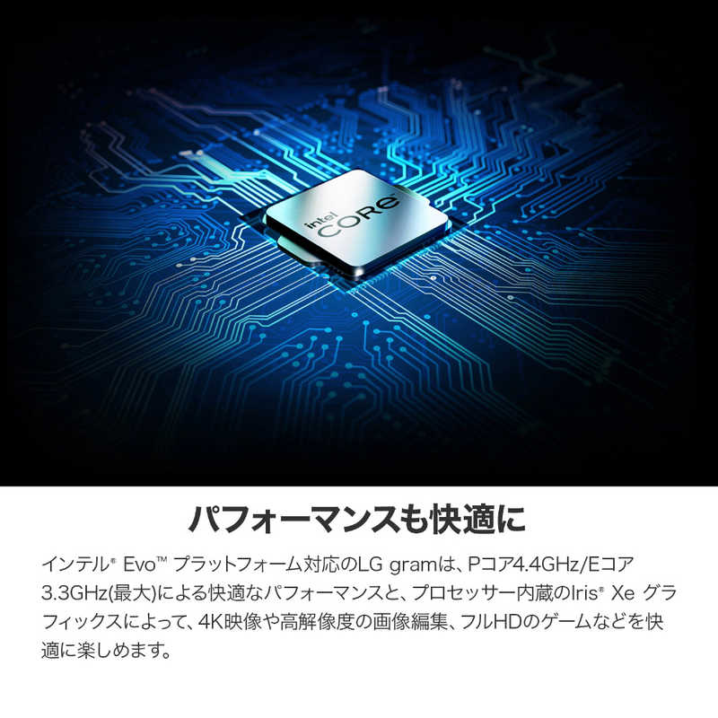 LG　ノートパソコン gram [ 14型 / Win11 Home / Core i5 / メモリ8GB / SSD512GB / Office ] スノーホワイト　14Z90Q-KR54J1