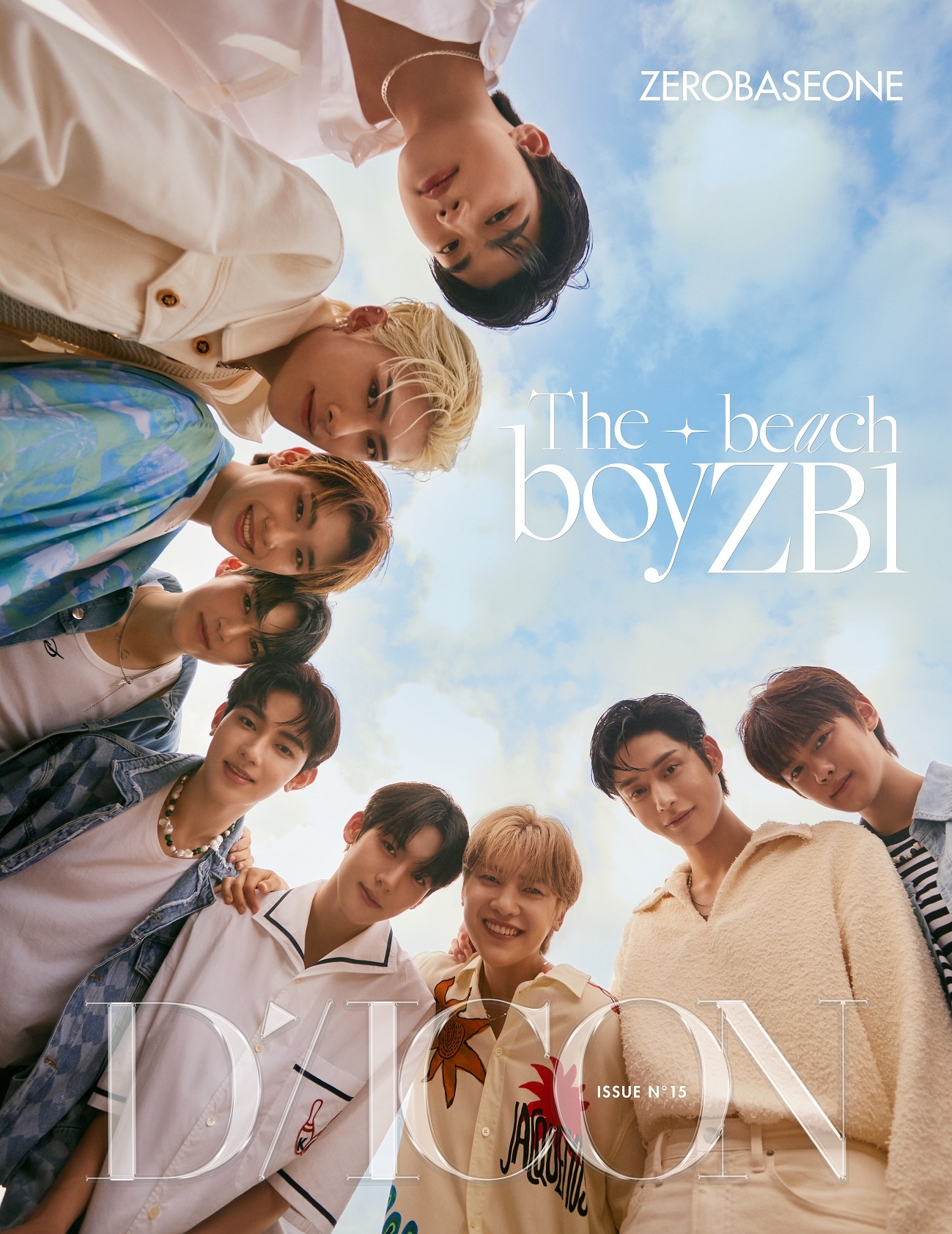 （３冊セット）DICON VOLUME N15 ZEROBASEONE : The beach boyZB1 ゼロバセゾン