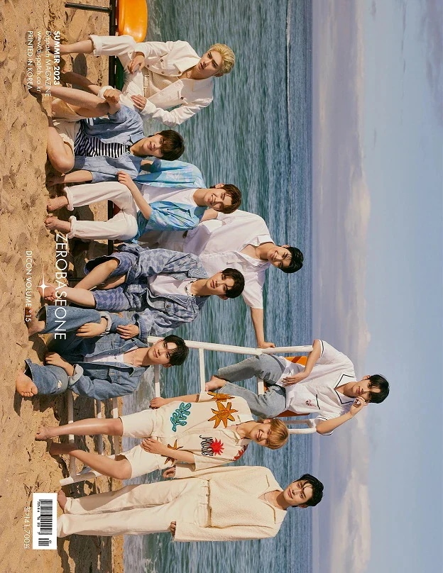 （３冊セット）DICON VOLUME N15 ZEROBASEONE : The beach boyZB1 ゼロバセゾン