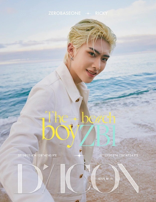 （３冊セット）DICON VOLUME N15 ZEROBASEONE : The beach boyZB1 ゼロバセゾン