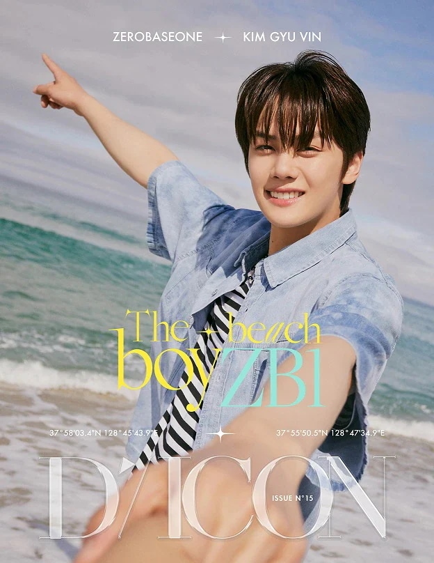 （３冊セット）DICON VOLUME N15 ZEROBASEONE : The beach boyZB1 ゼロバセゾン
