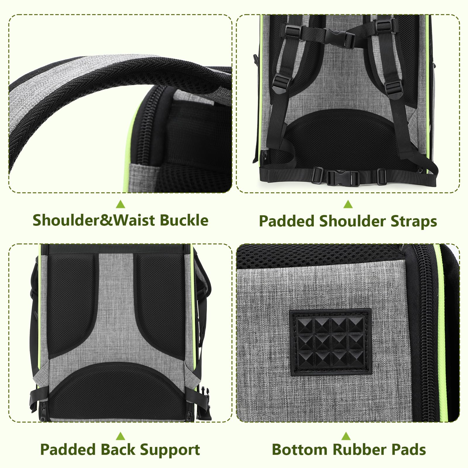 Pecute 鳥用 キャリーバッグ 鳥用 インコ キャリー リュック 鳥用 移動用 外出便利 可視窓付き 高さ調節可能な止まり木付き 餌入れ 防水パッド 軽量 折りたたみ式 散歩旅行避難用の鳥かご Pecute 鳥用 キャリーバッグ 鳥用 インコ キャリー リュック 鳥用 移動用 外出便利 可視窓付き 高さ調節可能な止まり木付き 餌入れ 防水パッド 軽量 折りたたみ式 散歩旅行避難用の鳥かご