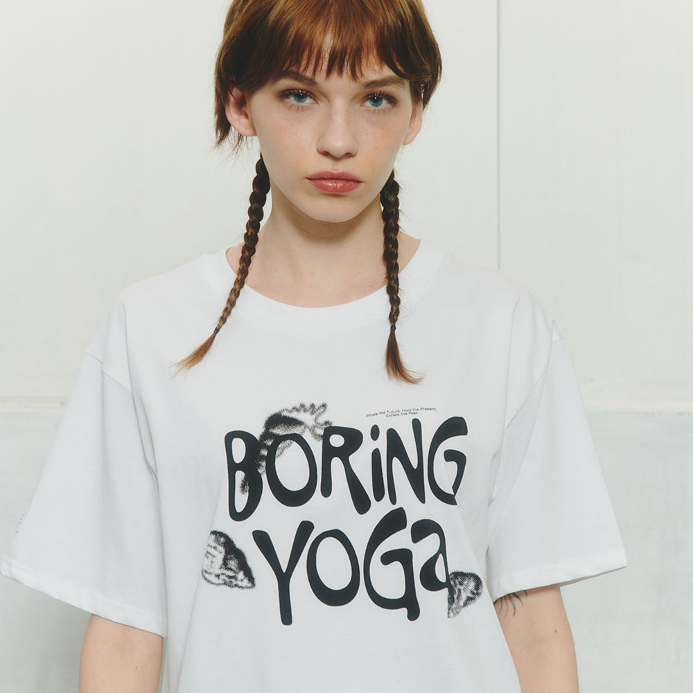 [rocci rocci] BORiNG YOGa T-shirt [WHITE] mdprevattcaulkingandwaterproofing.com