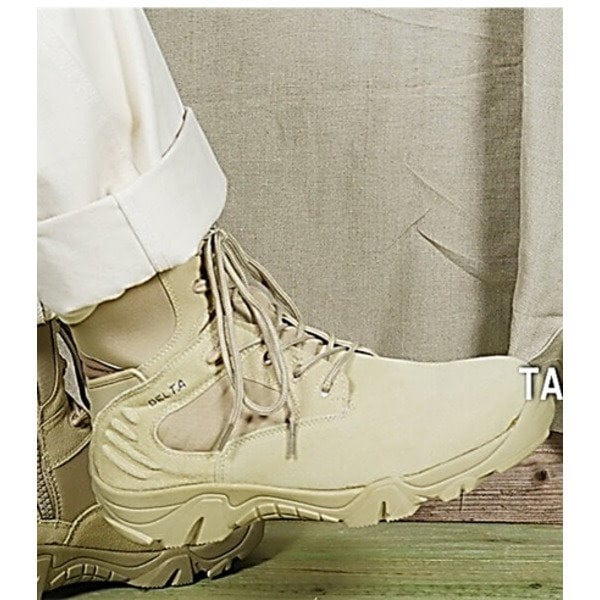 アメリカ軍 サイドジッパブーツ／靴 特殊部隊 DE LTA モデル サンド 9W