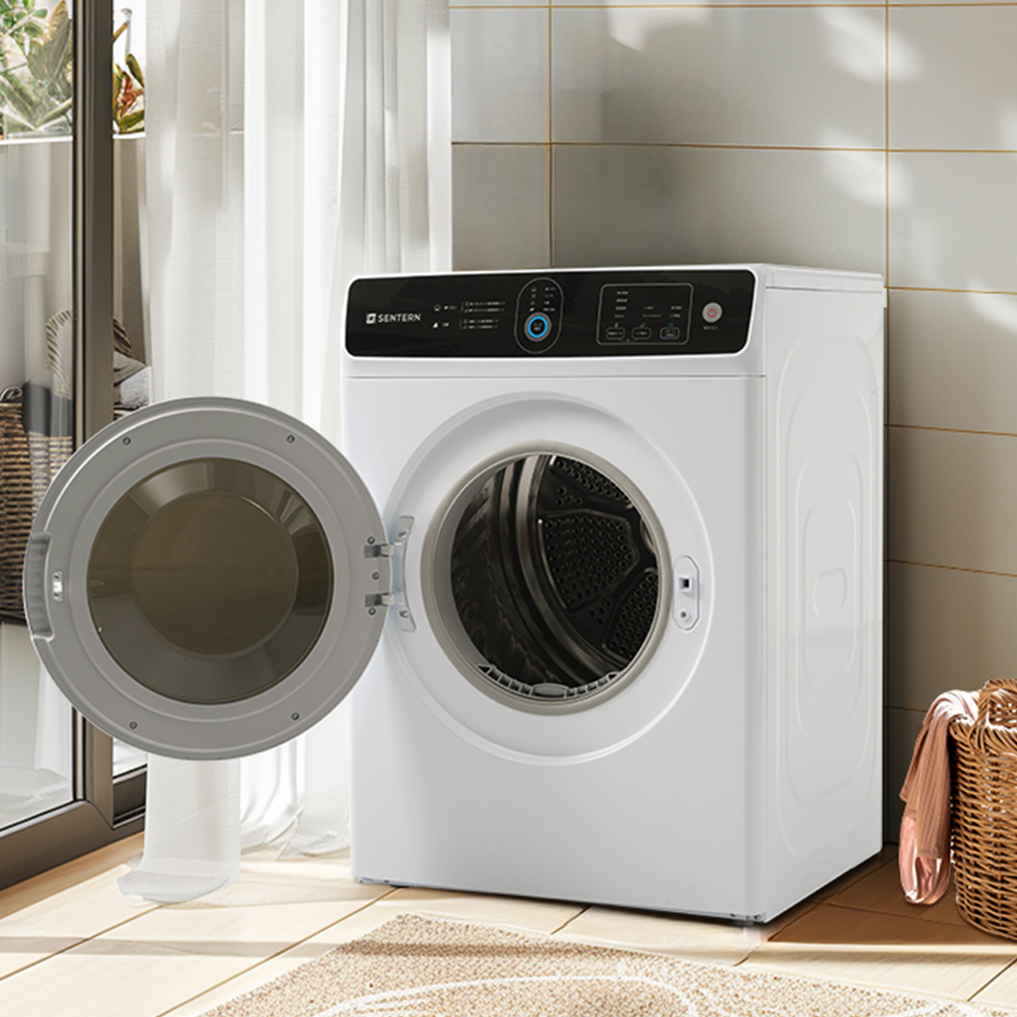 G24衣類乾燥機 8kg 家庭用 大容量 除菌 シワ取り 衣類乾燥 衣類 乾燥 1人暮らし 1人用 2人用 3人用 4人用 ドラム式 布団乾燥 湿気対策 梅雨 カビ対策 花粉 洋服 やさしく乾燥 おし