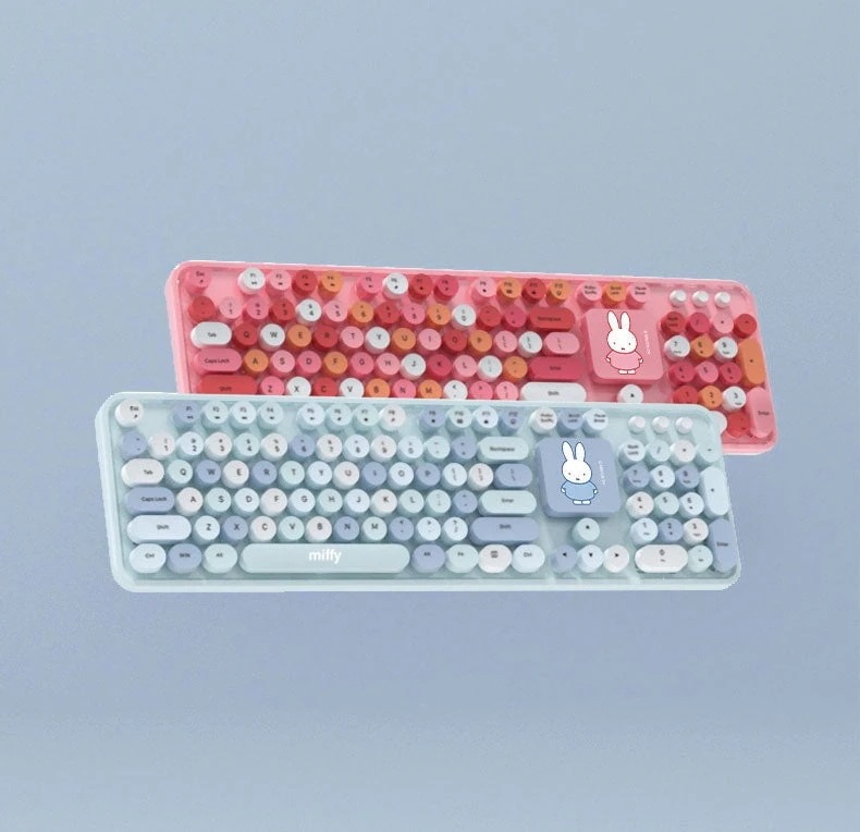 【超人気商品】 爆売中キーボード ワイヤレス マルチペアリングBluetooth Bluetooth キーボード コンボレトロ マウス & キーボード ミッフィー 【超人気商品】 爆売中キーボード ワイヤレス マルチペアリングBluetooth Bluetooth キーボード コンボレトロ マウス & キーボード ミッフィー