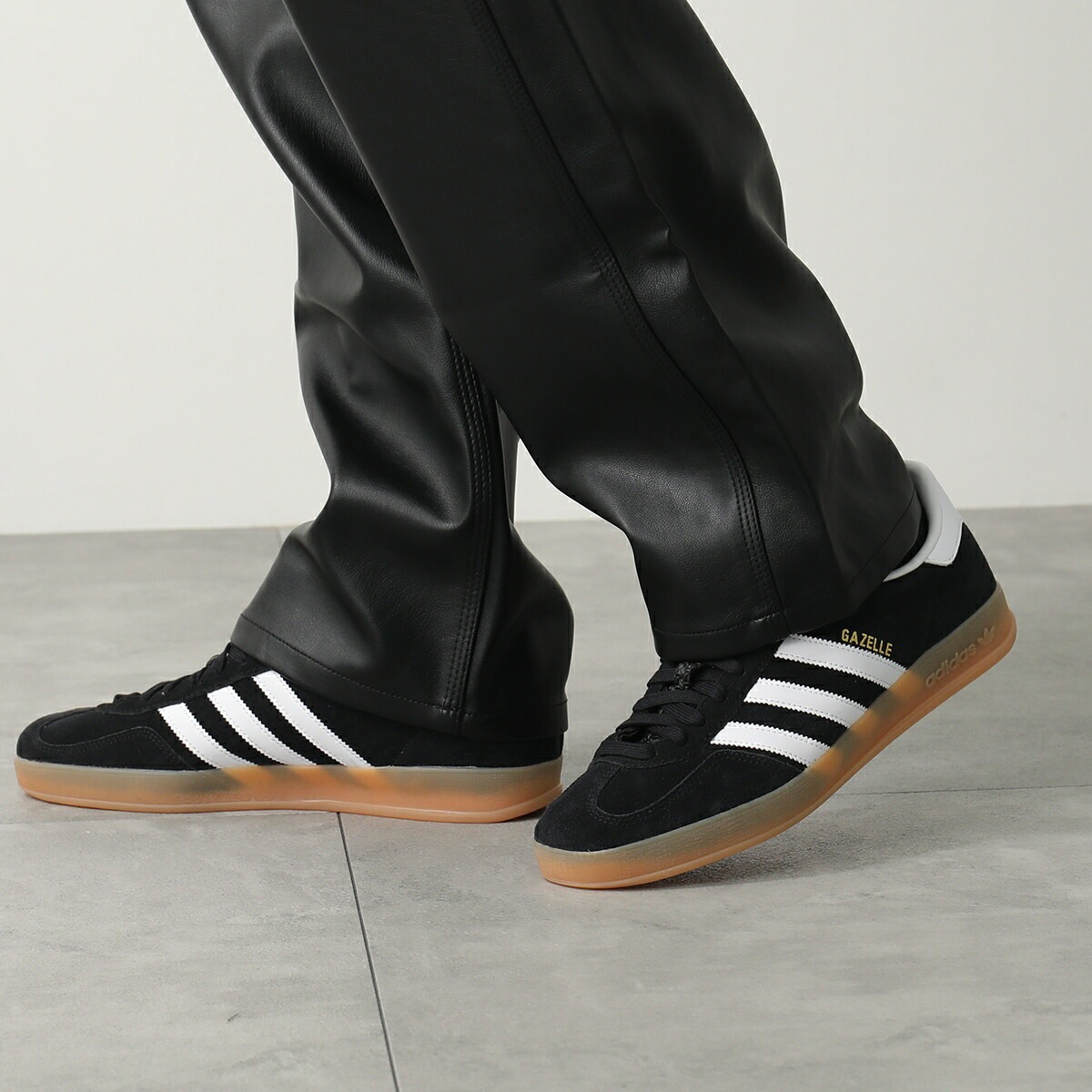 adidas Originals アディダスオリジナルス スニーカー GAZELLE INDOOR ガゼル インドア JI2060 メンズ ローカット スウェード 靴 CBLACK/FTWWHT/GU adidas Originals アディダスオリジナルス スニーカー GAZELLE INDOOR ガゼル インドア JI2060 メンズ ローカット スウェード 靴 CBLACK/FTWWHT/GU