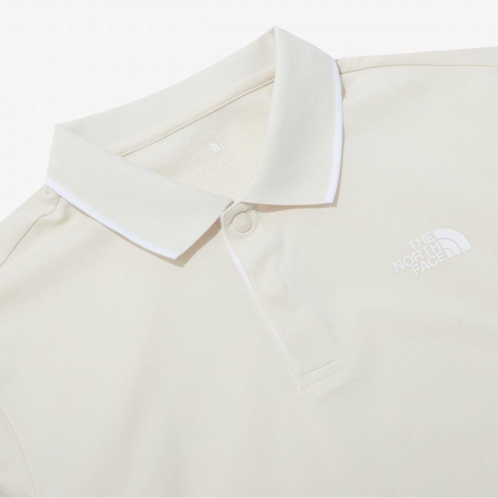[ノースフェイス公式] NT7PP01A シンクグリーン半袖ポロシャツ