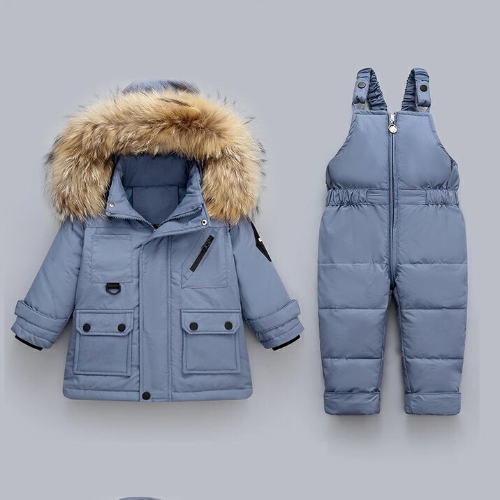 ジャンプスーツ 雪遊び ベビー カバーオール ダウンカバー 男の子 女の子 ダウンジャケット 防寒着