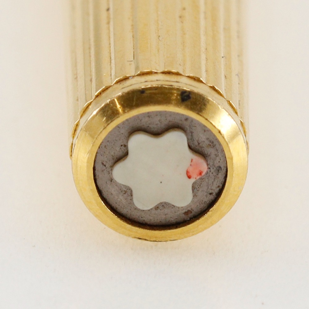 MONTBLANC モンブラン ノブレス ペン先 585(K14) F(細字) 筆記用具 ステーショナリー 万年筆 金メッキ ゴールドカラー _ 中古品 MONTBLANC モンブラン ノブレス ペン先 585(K14) F(細字) 筆記用具 ステーショナリー 万年筆 金メッキ ゴールドカラー _ 中古品