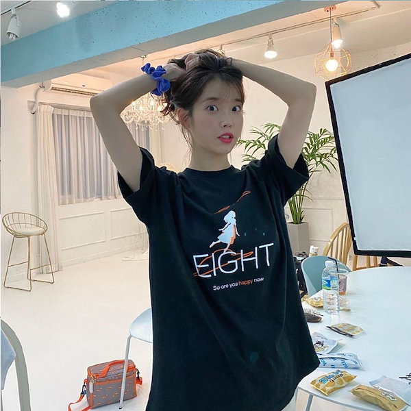 IU 公式グッズ eight Tシャツ