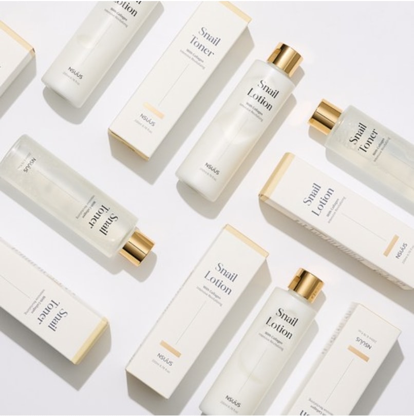 スネイル トナー＋ローション セット 【コラーゲン・ヒアルロン酸配合 / 高保湿＆シワケア】 200ml×2