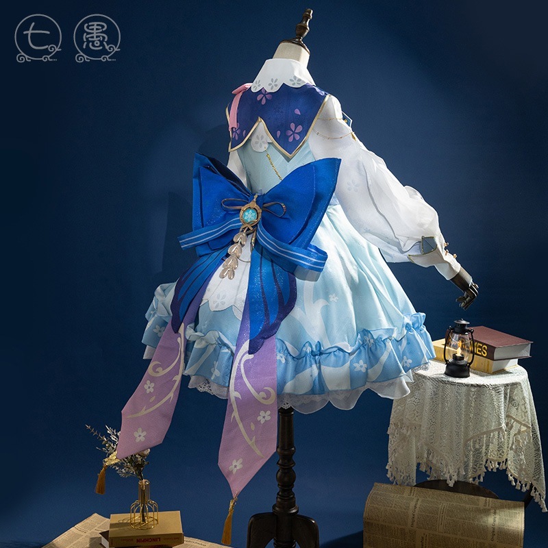 ななゆ原神 神里彩花 花手紙ゲーム ロリータ ロリータ服